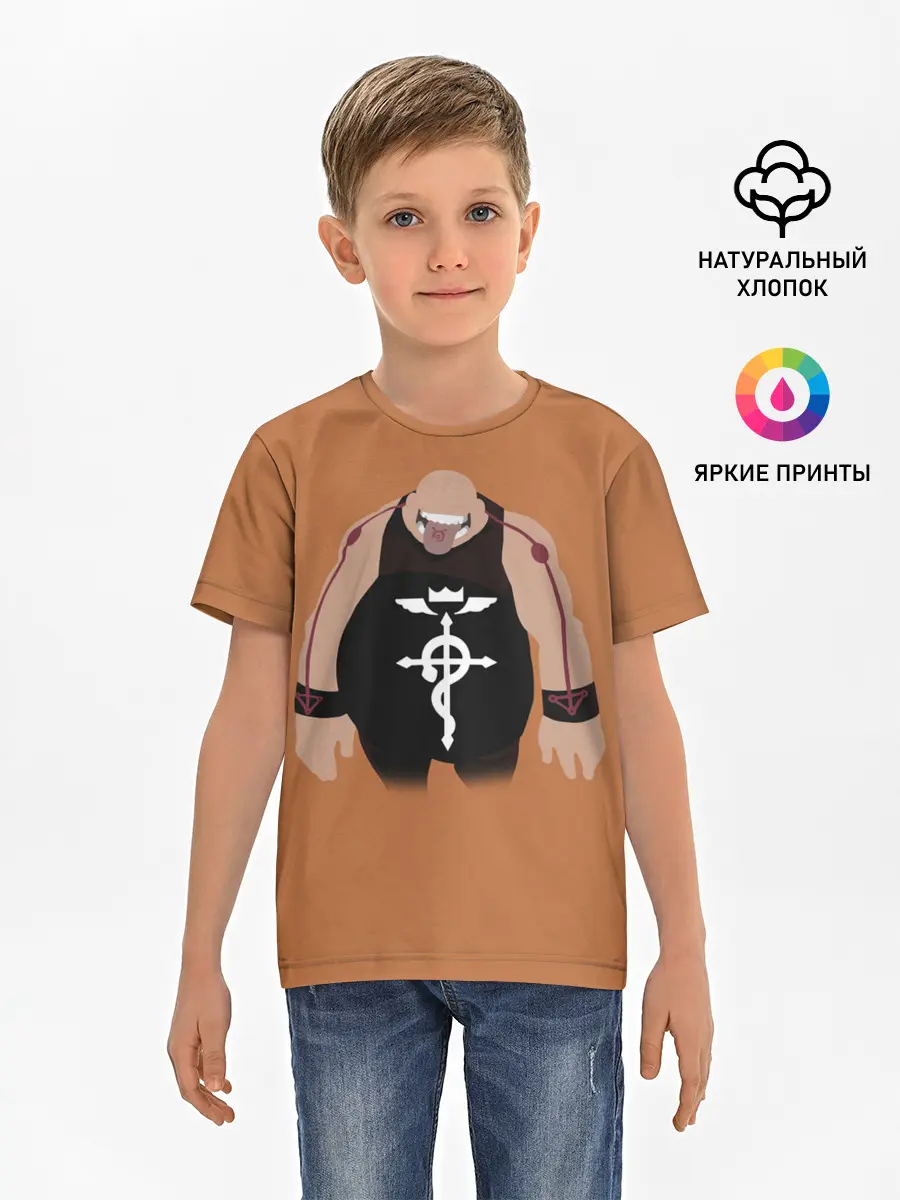 Детская базовая футболка / Стальной алхимик