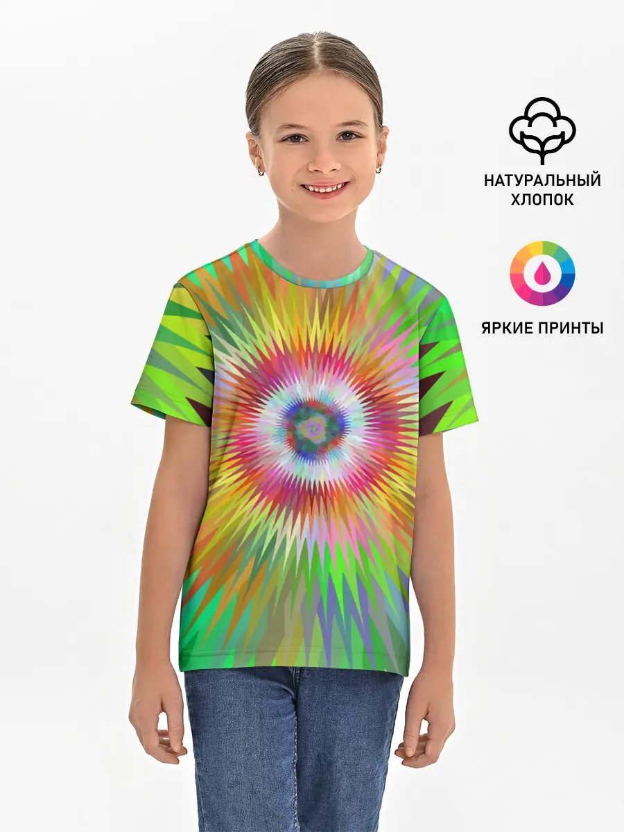Детская базовая футболка / Тропичный Бум!