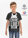 Детская базовая футболка / Тоторо Straight outta dream