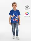 Детская базовая футболка / Sonic