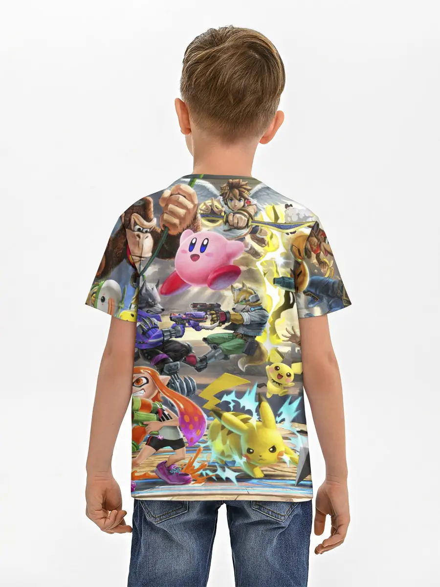 Детская базовая футболка / Super Smash World