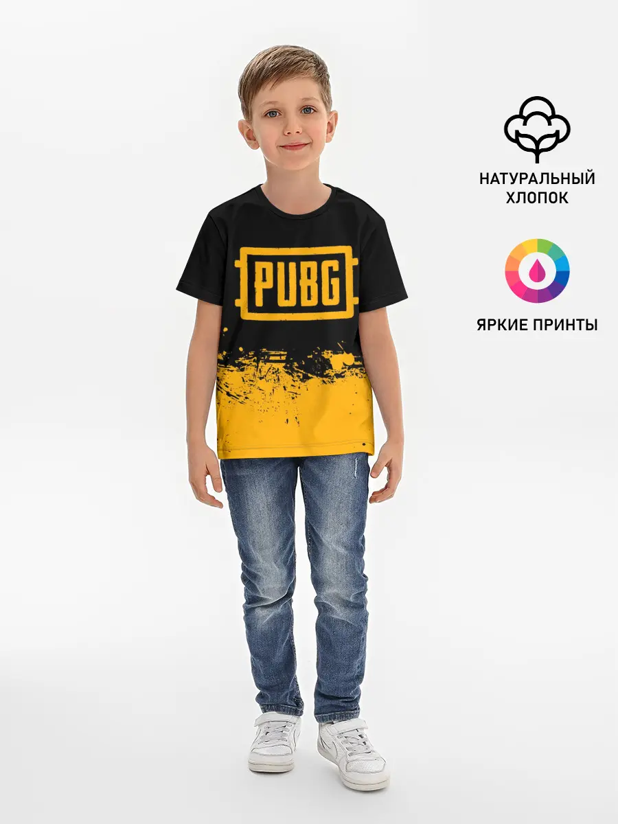 Детская базовая футболка / PUBG