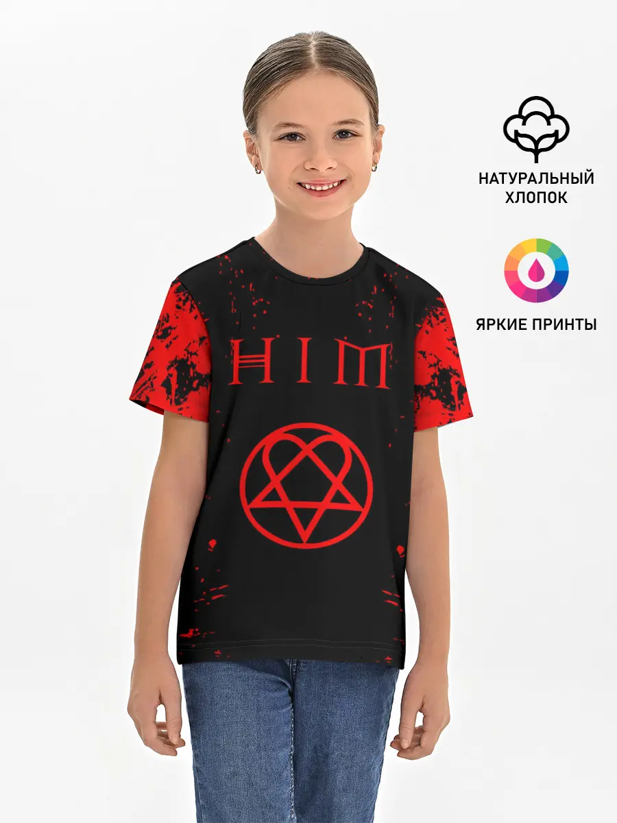 Детская базовая футболка / HIM