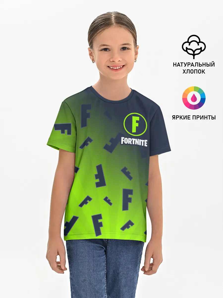 Детская базовая футболка / FORTNITE / ФОРТНАЙТ