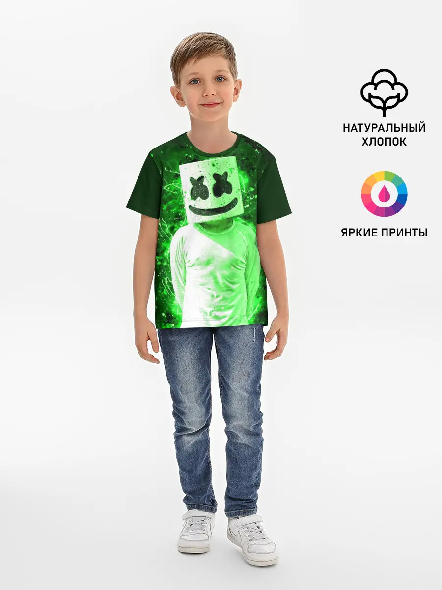 Детская базовая футболка / MARSHMELLO