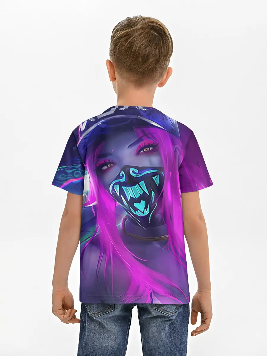 Детская базовая футболка / Акали