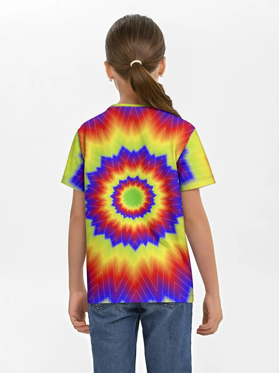 Детская базовая футболка / Tie-Dye