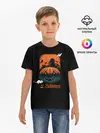 Детская базовая футболка / Кладбище Halloween