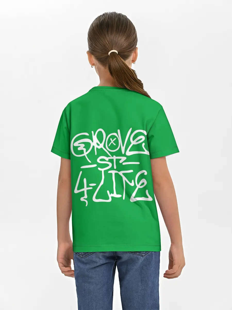 Детская базовая футболка / Грув стрит