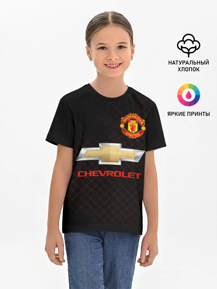 Детская базовая футболка / Манчестер сила