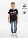 Детская базовая футболка / Флаг алфавитный
