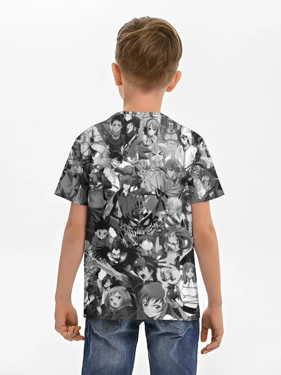 Детская базовая футболка / ANIME HEROES