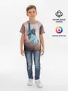 Детская базовая футболка / Статуя свободы
