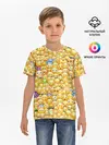 Детская базовая футболка / Смайлики Emoji