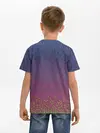 Детская базовая футболка / Ретро узор
