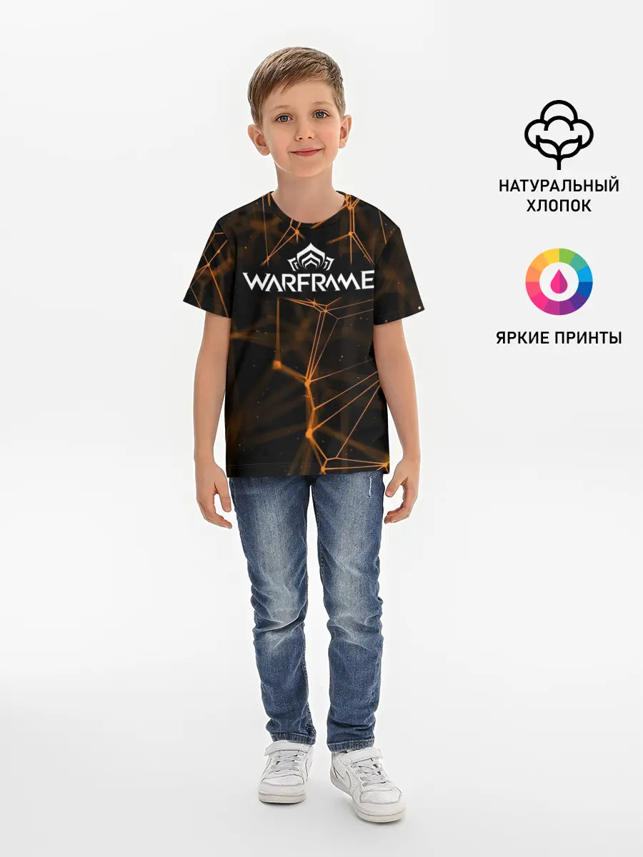Детская базовая футболка / Warframe