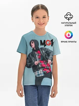 Детская базовая футболка / Machine gun kelly