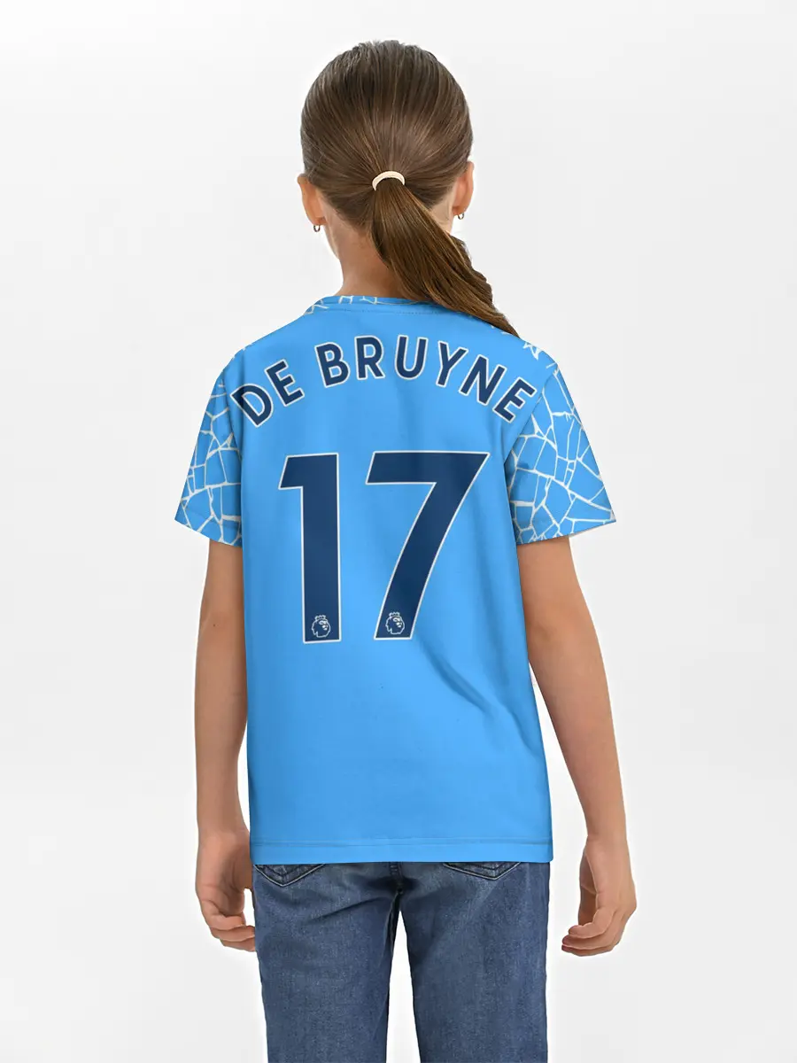 Детская базовая футболка / Кевин Де Брёйне 20/21 Форма