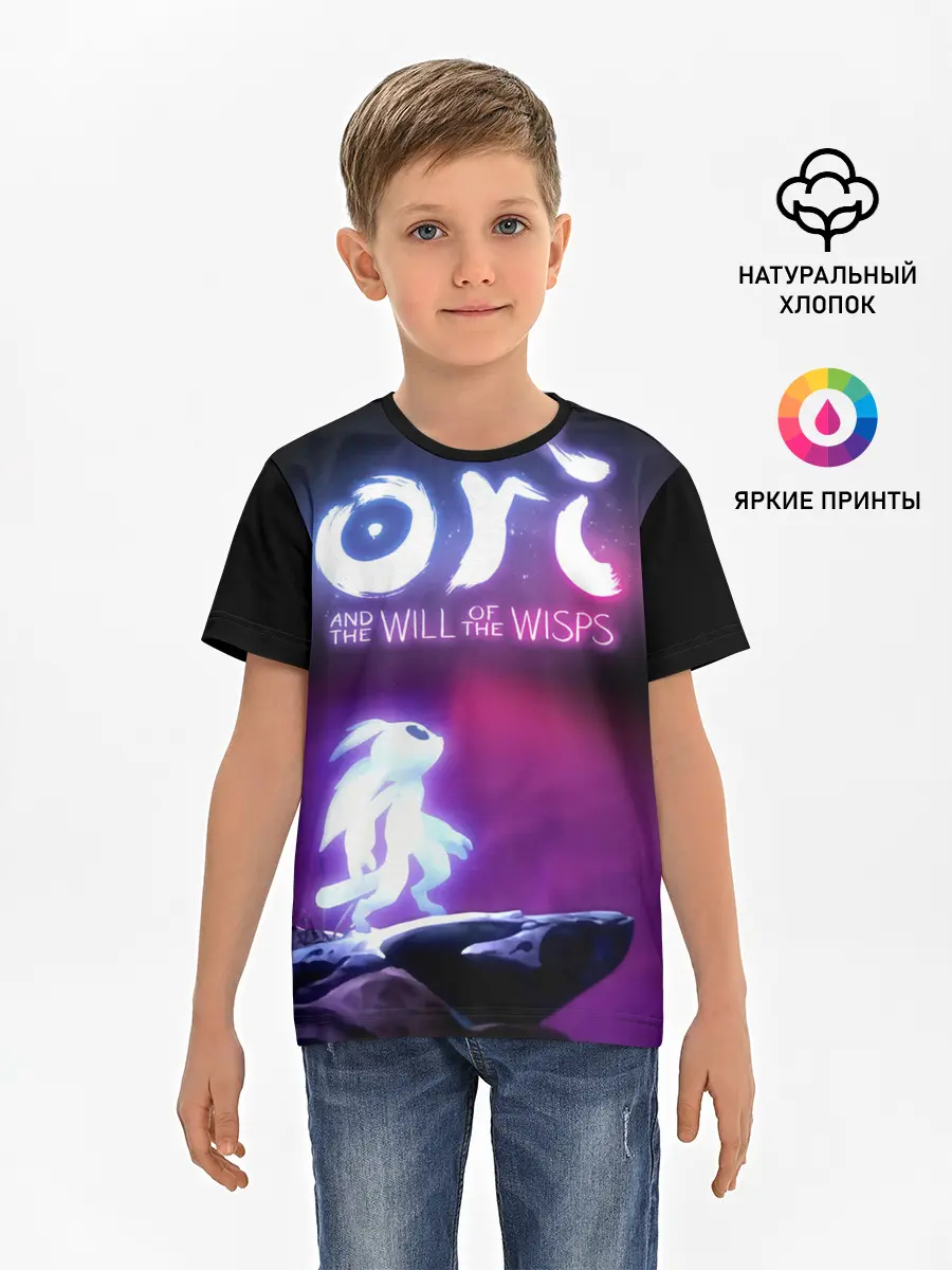 Детская базовая футболка / Ori and the Will of the Wisps