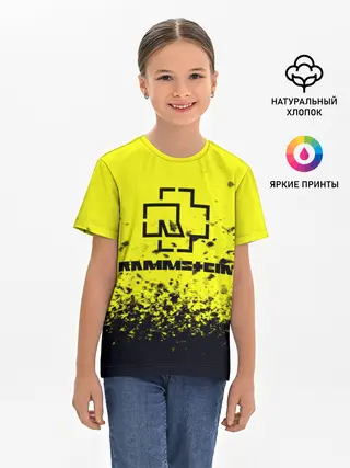 Детская базовая футболка / Rammstein.