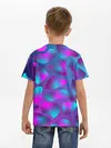 Детская базовая футболка / Неоновые капли