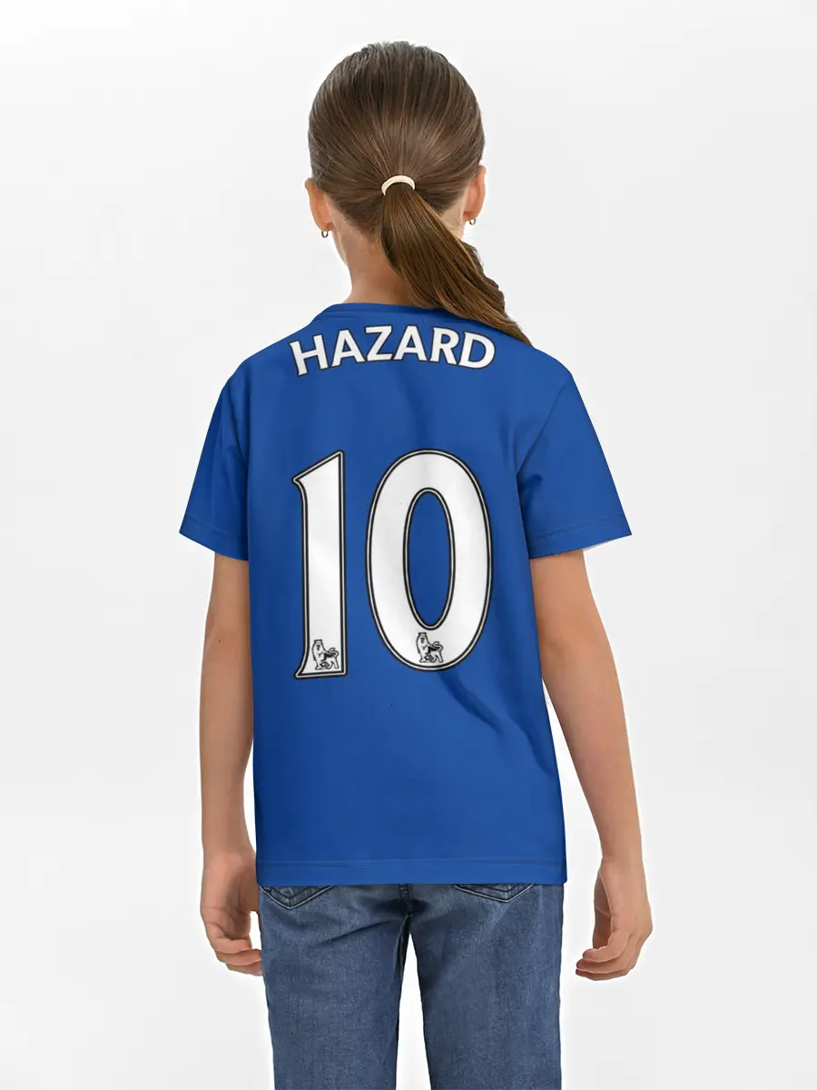 Детская базовая футболка / Форма Эден Азар