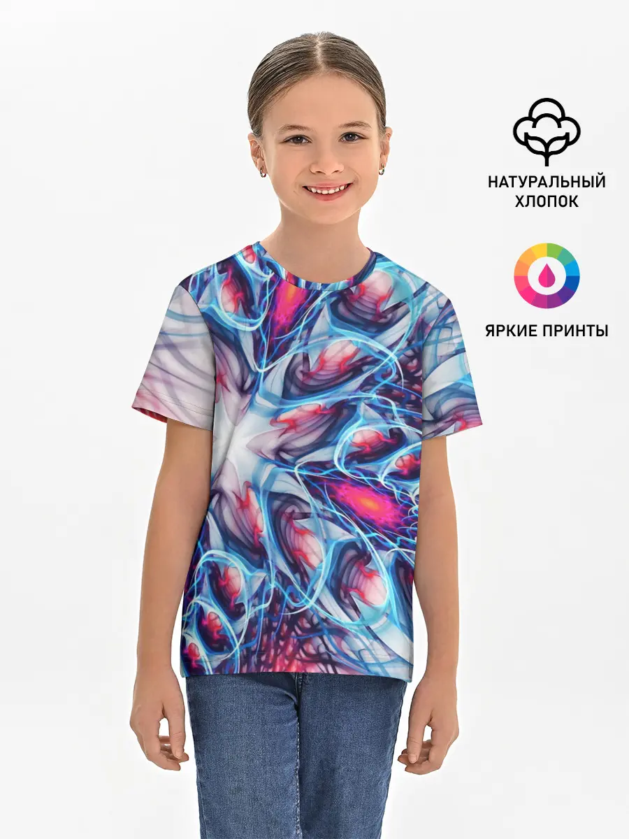 Детская базовая футболка / ABSTRACTION ILLUSION