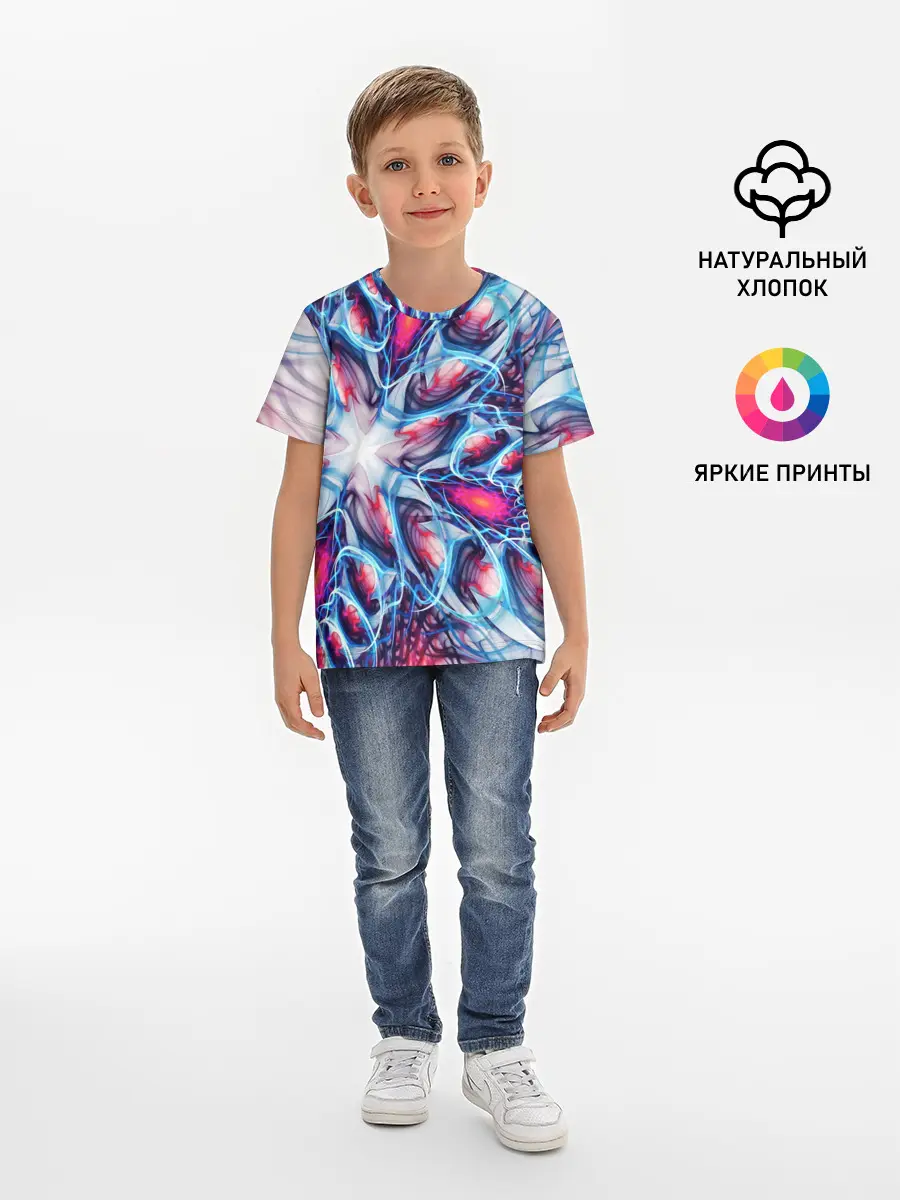 Детская базовая футболка / ABSTRACTION ILLUSION