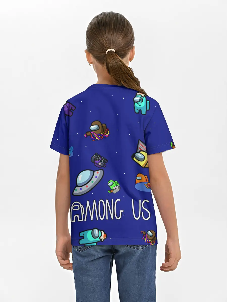 Детская базовая футболка / Among Us | Game