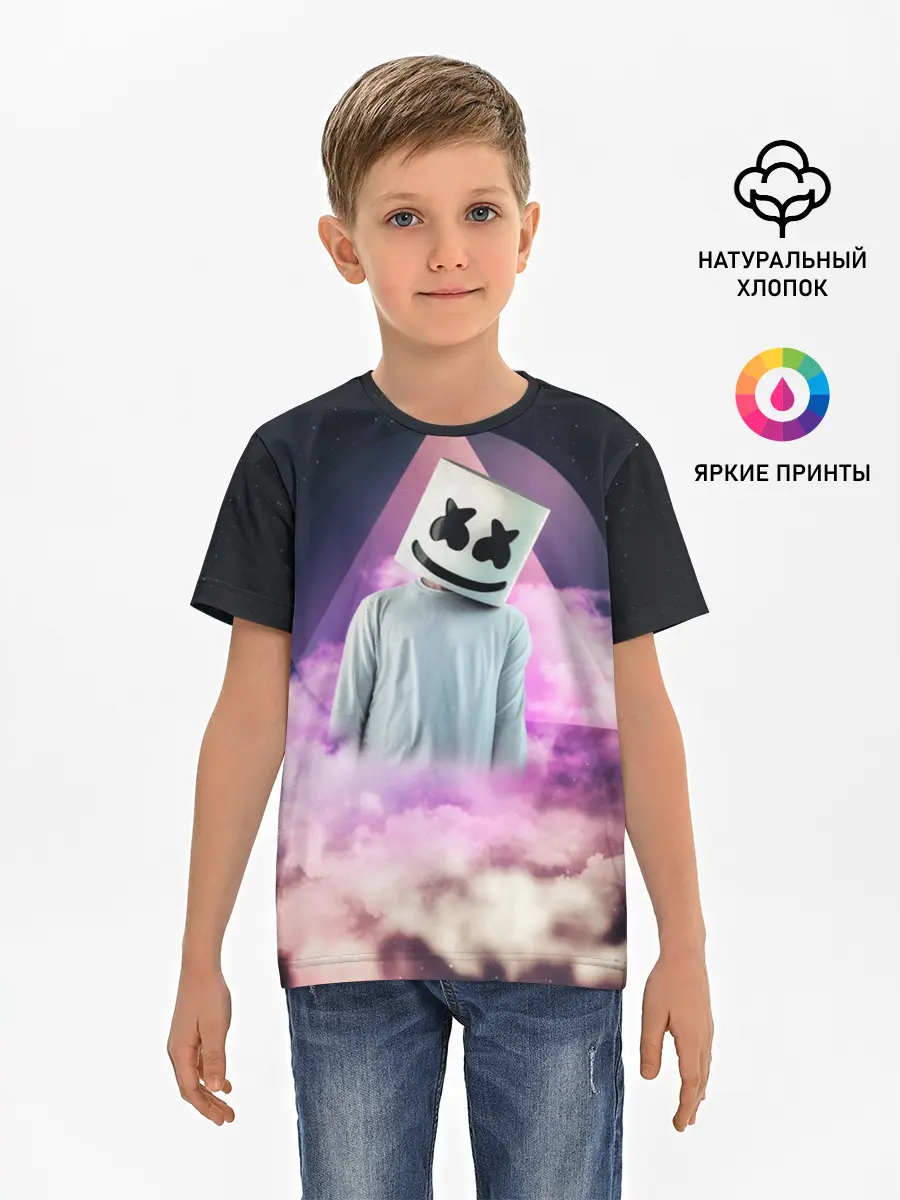 Детская базовая футболка / Marshmallow