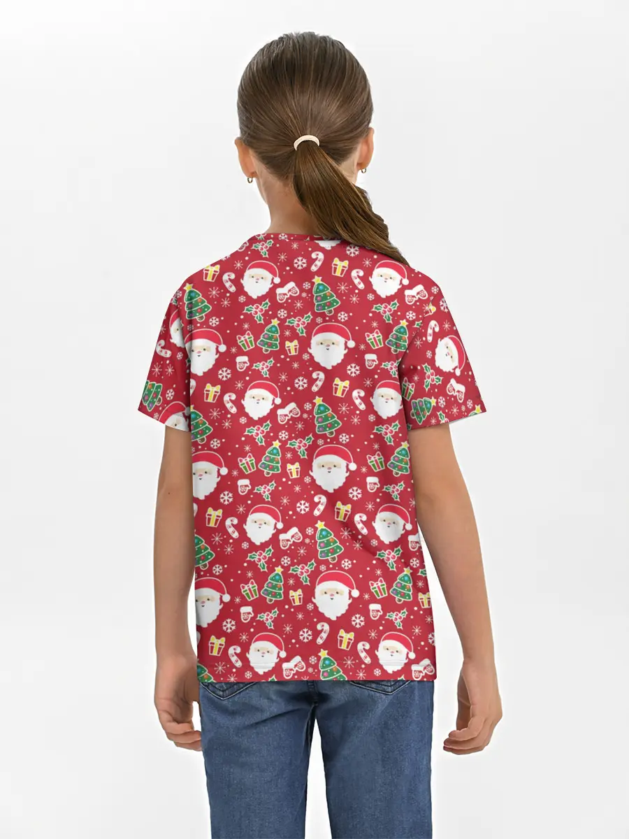 Детская базовая футболка / Дед Мороз