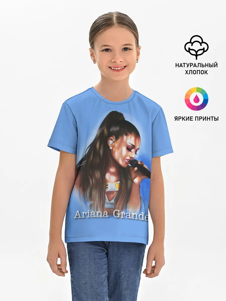 Детская базовая футболка / Ariana Grande