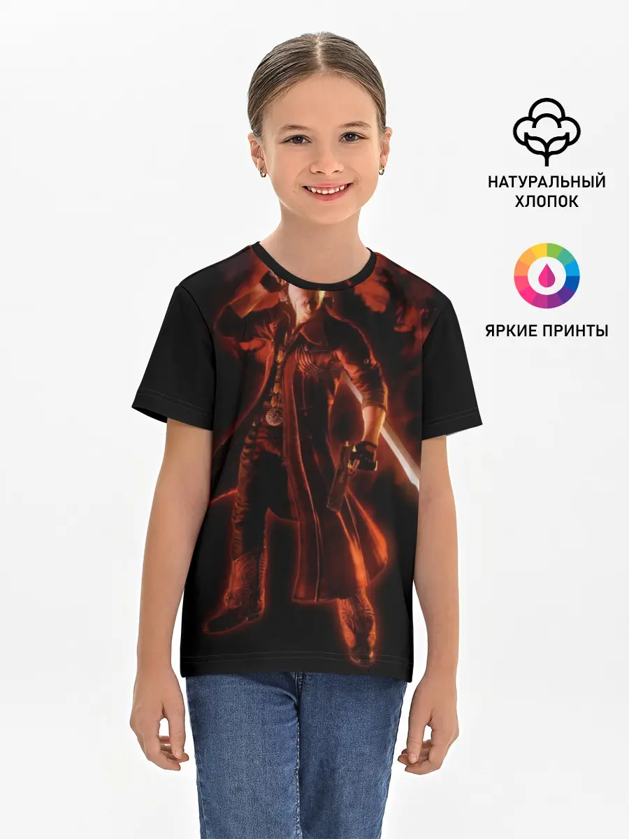 Детская базовая футболка / Devil May Cry