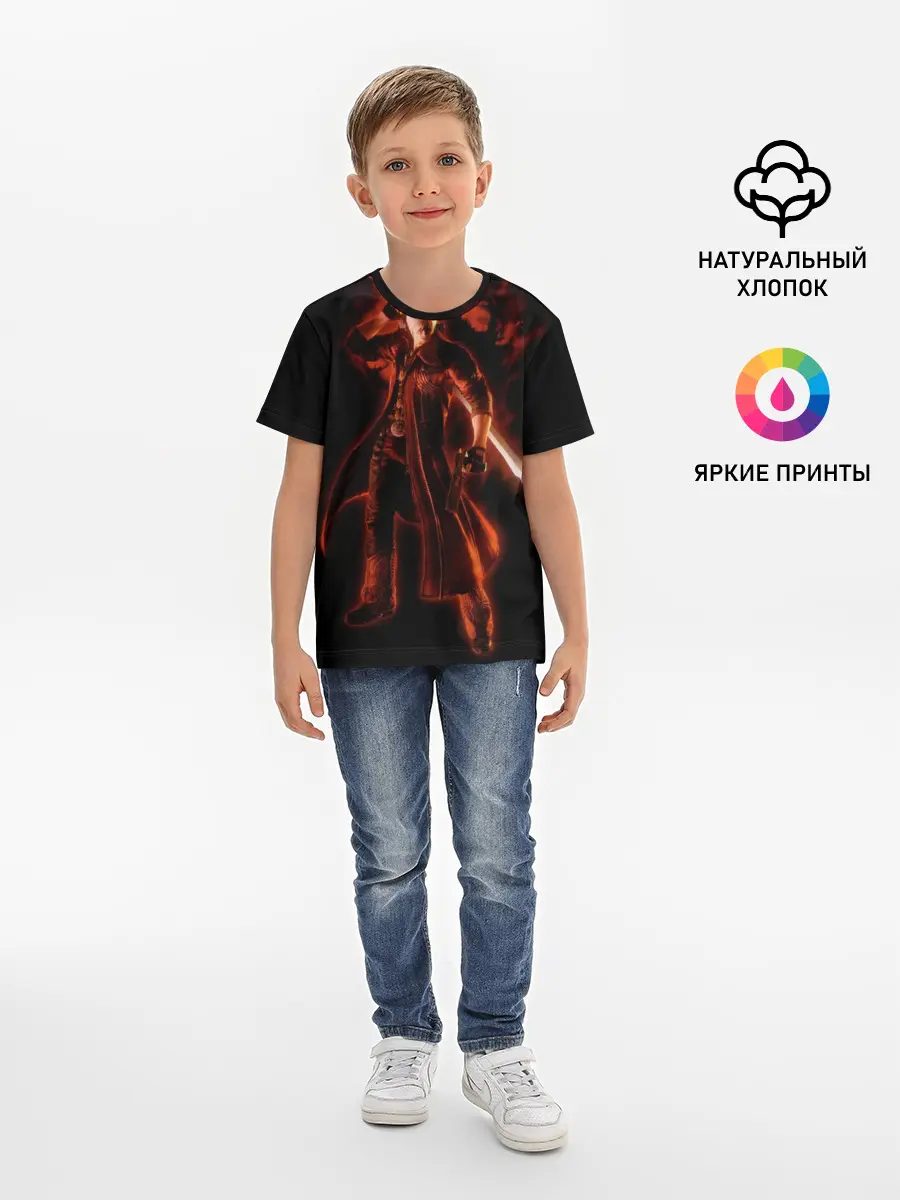 Детская базовая футболка / Devil May Cry