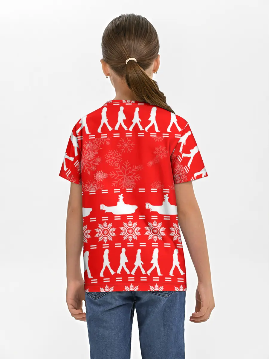 Детская базовая футболка / The Beatles