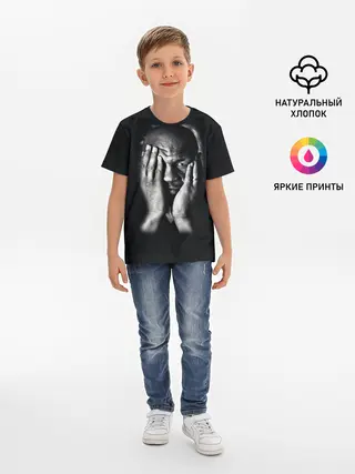 Детская базовая футболка / Майк Тайсон