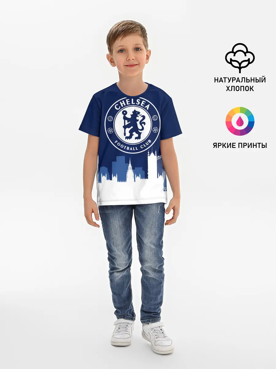 Детская базовая футболка / Челси