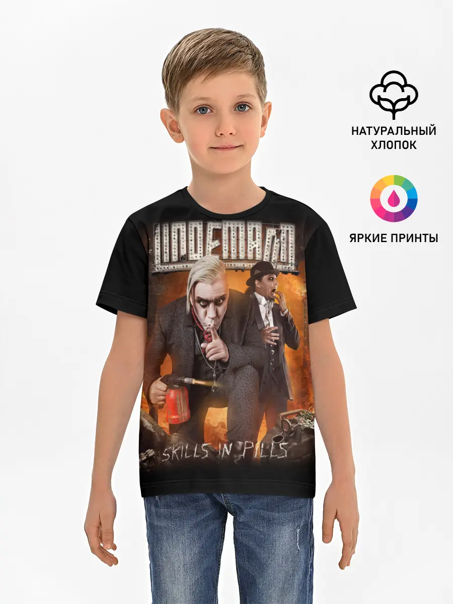 Детская базовая футболка / Rammstein