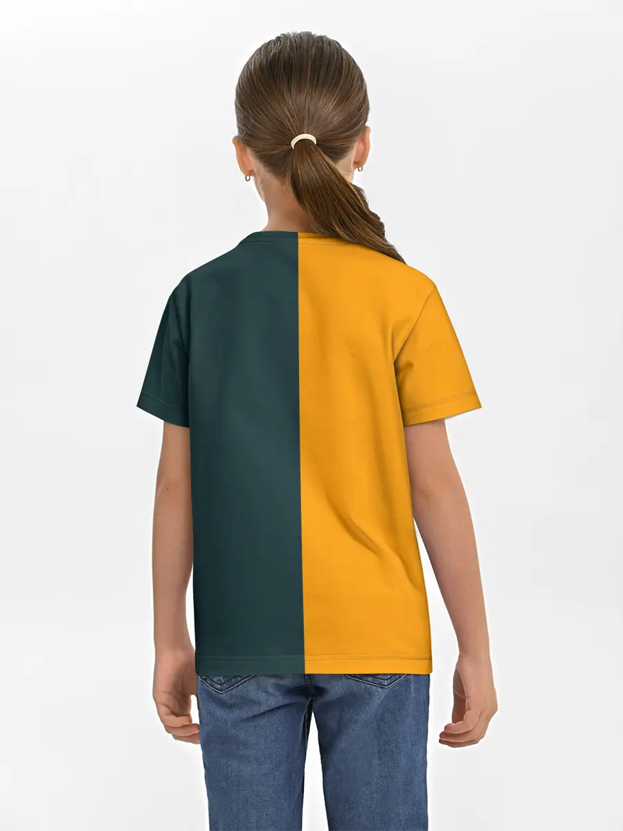 Детская базовая футболка / Хината и Кагеяма из Карасуно