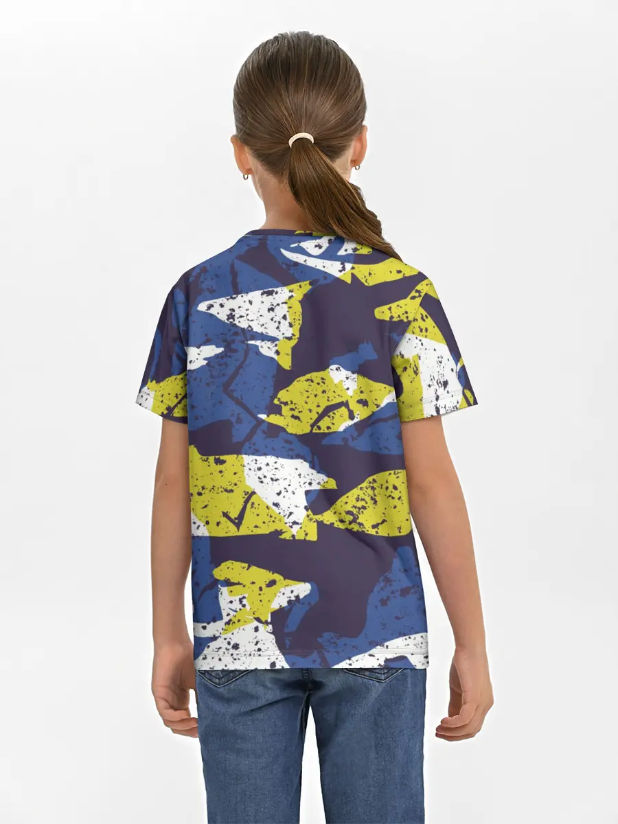 Детская базовая футболка / Пятна