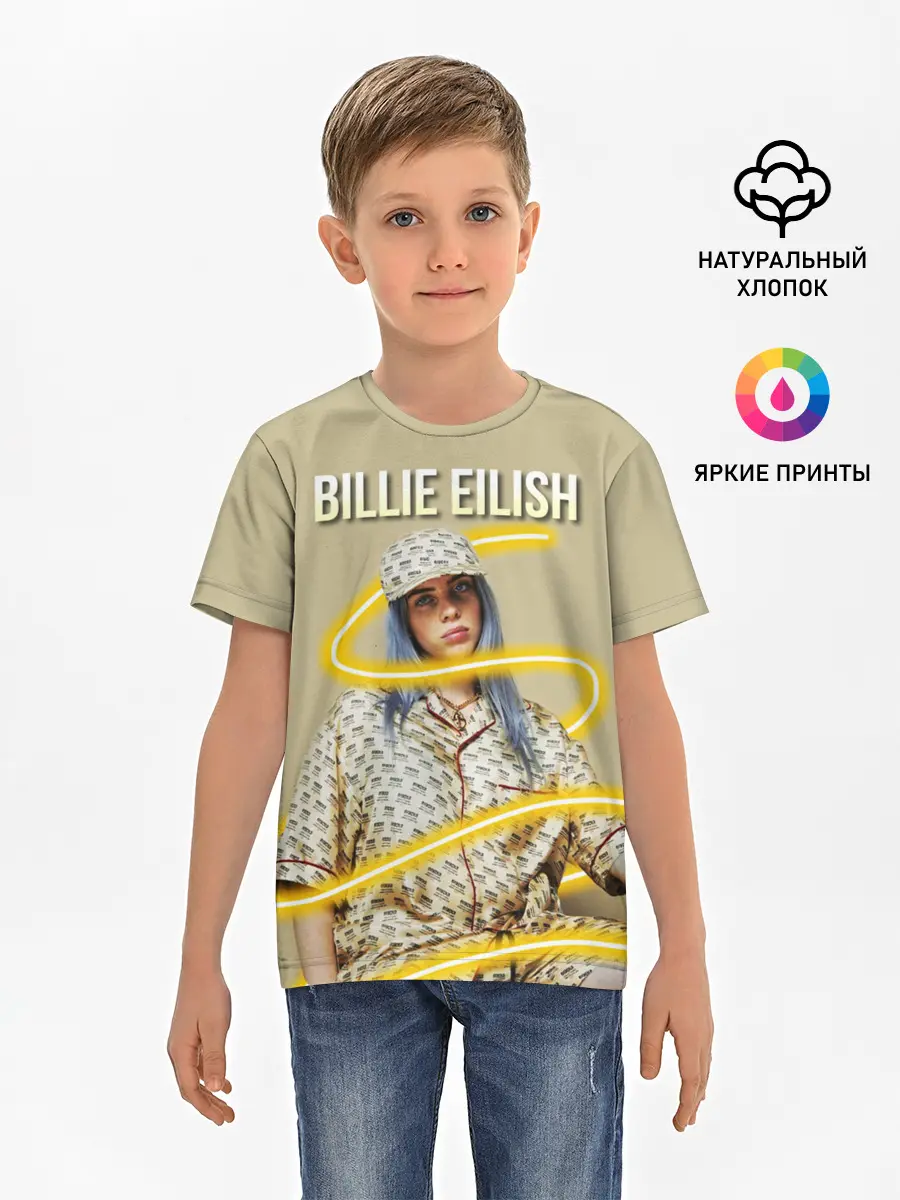 Детская базовая футболка / BILLIE EILISH