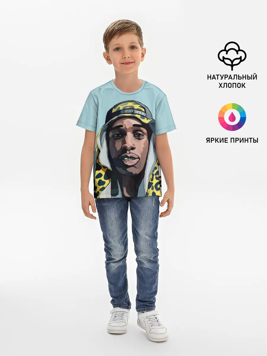 Детская базовая футболка / ASAP Rocky