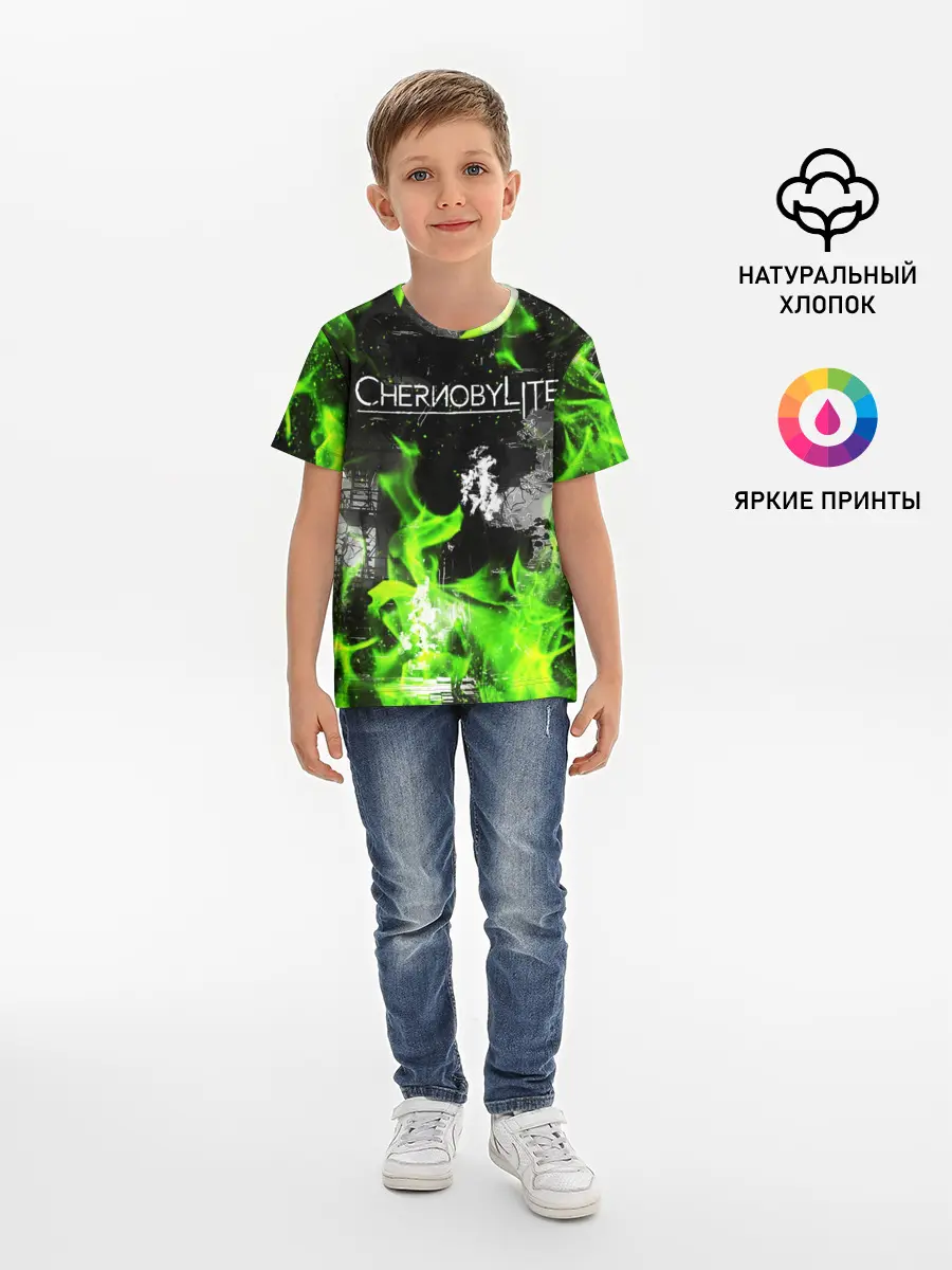 Детская базовая футболка / Chernobylite