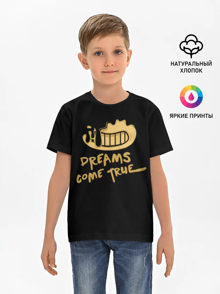 Детская базовая футболка / Bendy And The Ink Machine