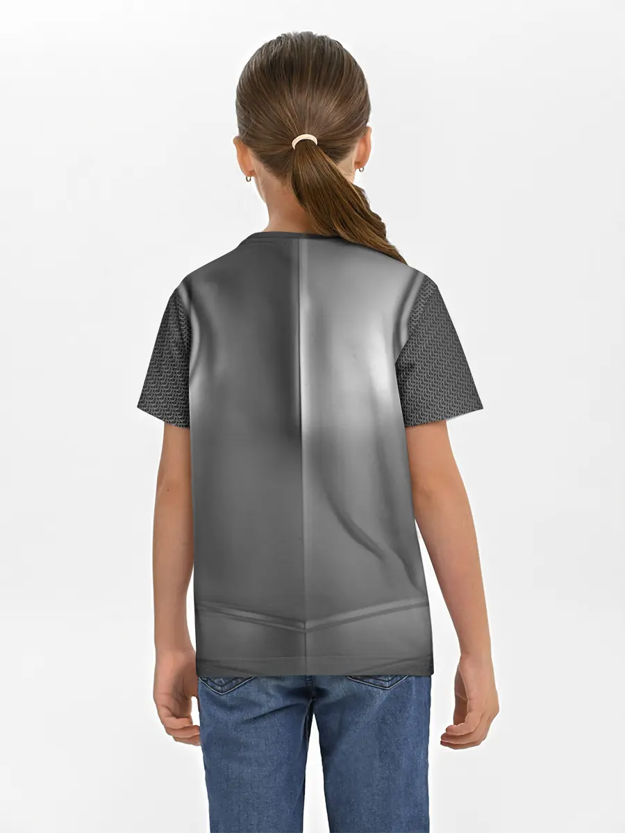 Детская базовая футболка / Доспехи рыцаря