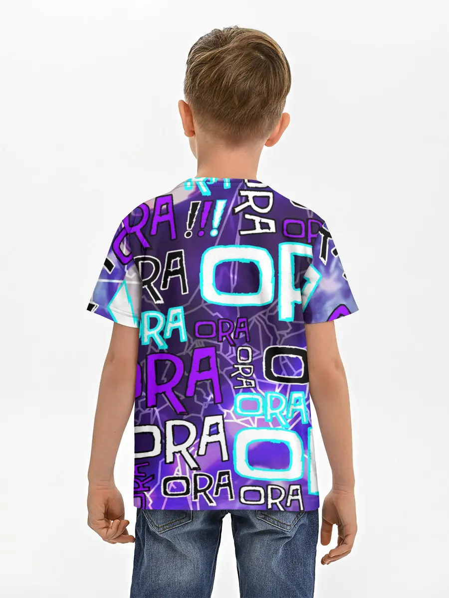 Детская базовая футболка / Ora Ora Ora!!!