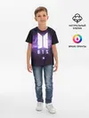 Детская базовая футболка / BTS SPACЕ 3D / БТС КОСМОС
