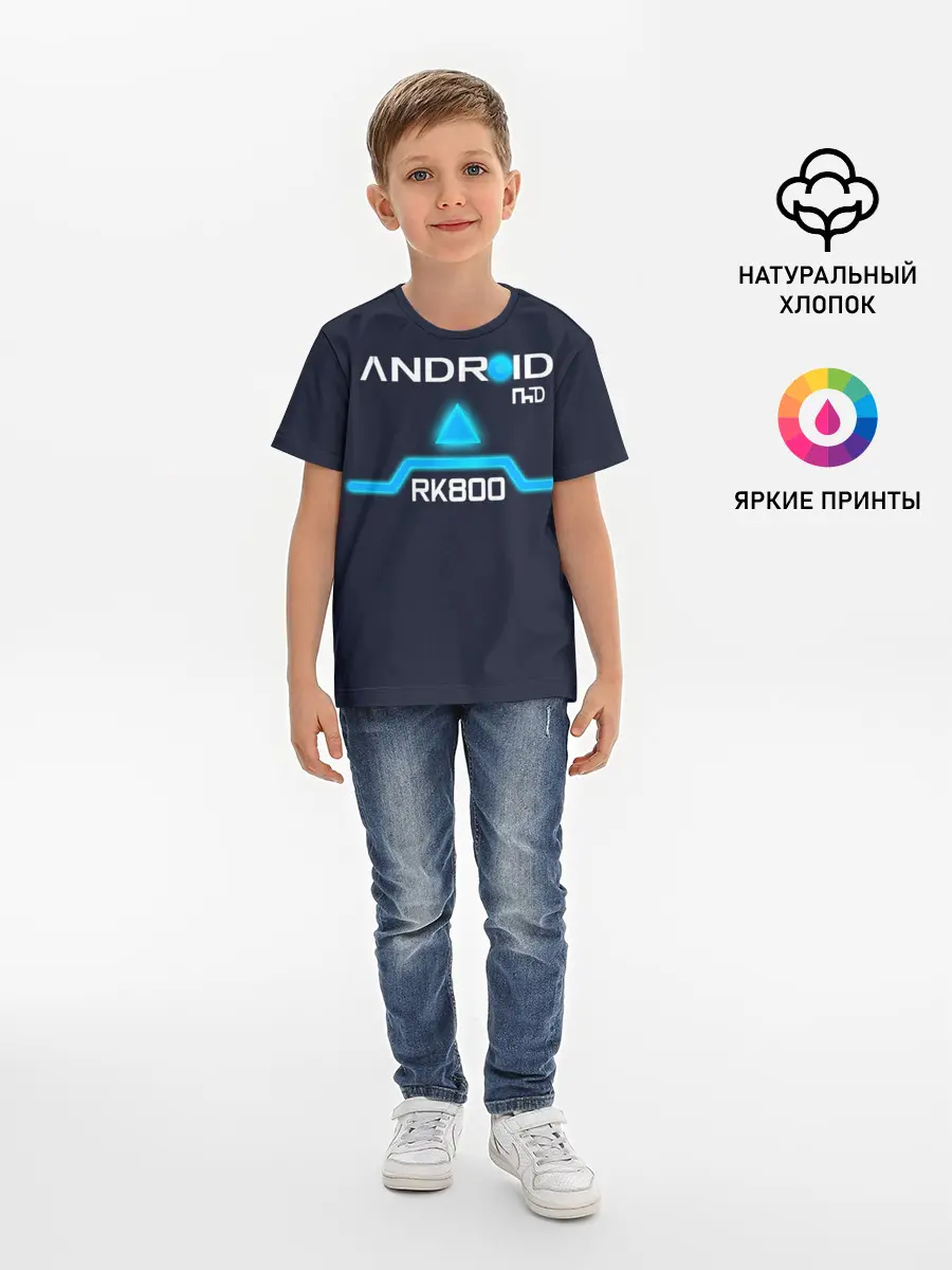 Детская базовая футболка / ANDROID RK800 CONNOR