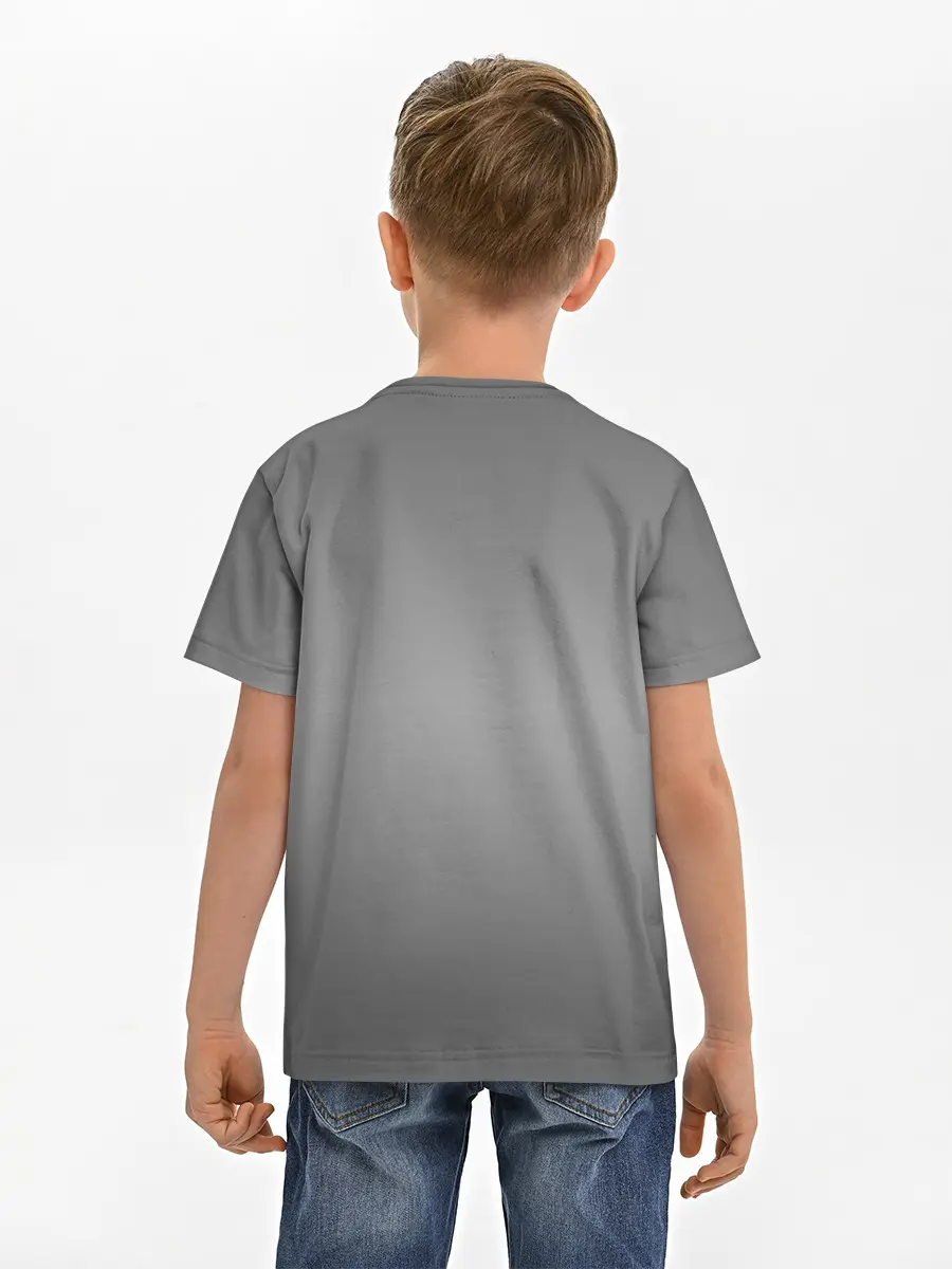 Детская базовая футболка / Котики в масках