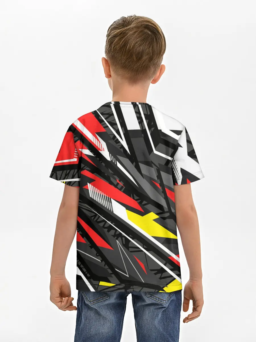 Детская базовая футболка / Фон. Абстракция.